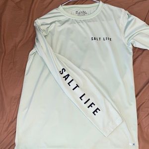 Youth Kids LG long sleeve Salt Life UVapor